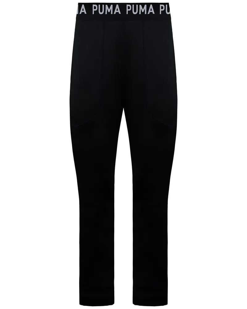Puma Power Fleece Herren Schwarz Trainings Jogginghose Schwarz