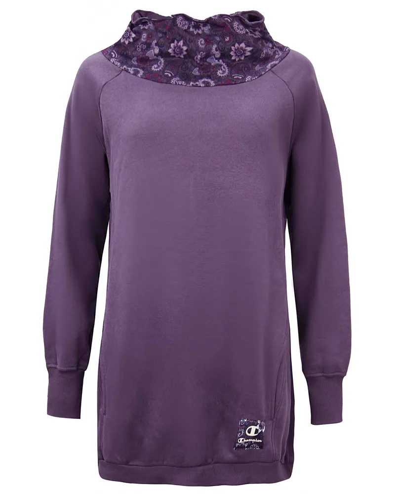 Champion Heritage Fit Womens Purple Long Kleid Lila