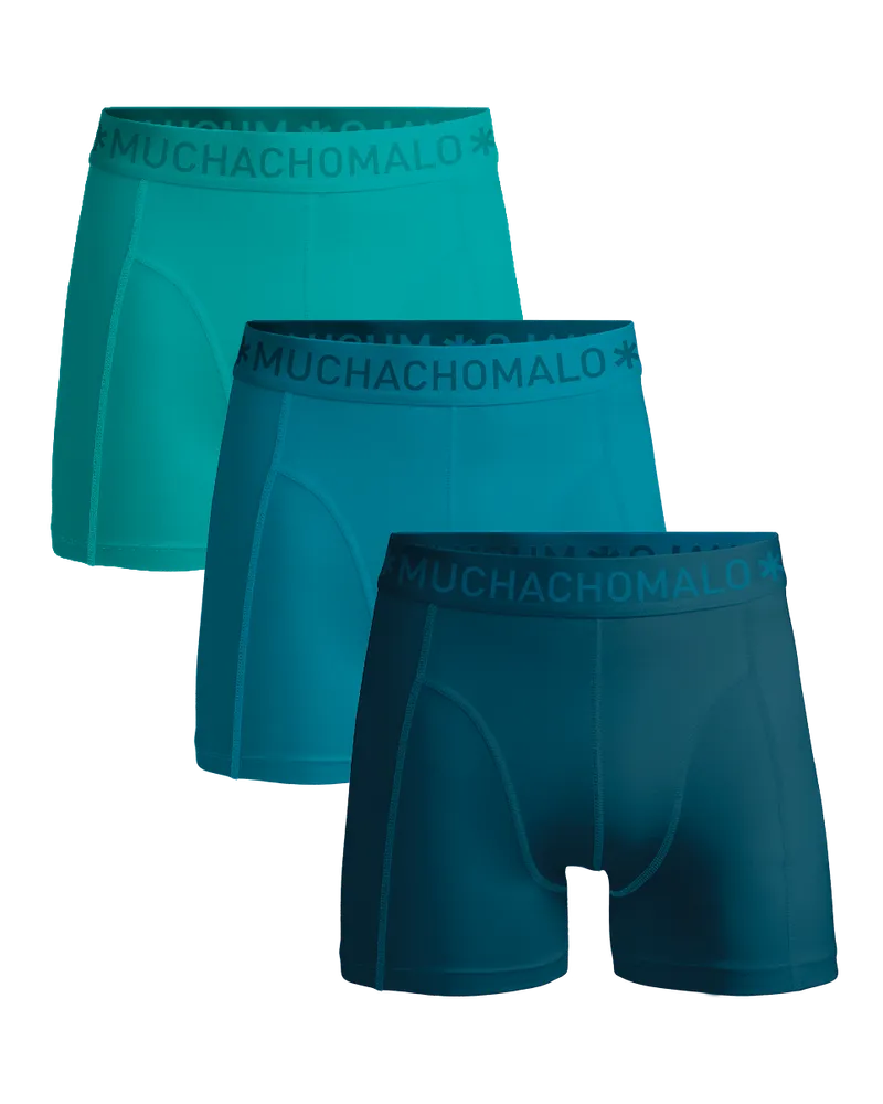Muchachomalo Herren Boxer Shorts - 3er Pack - Herren Unterwäsche Mehrfarbig
