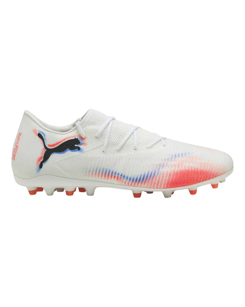 Puma Future 8 Match" Fußballschuhe mit festem Boden für Herren, Niedrig geschnitten (Puma Weiß Weiß