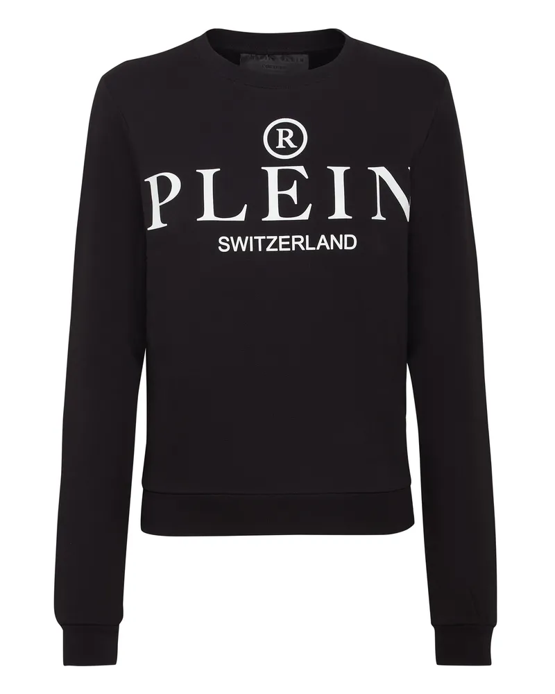 Philipp Plein Sweatshirt Iconic Plein Schwarz