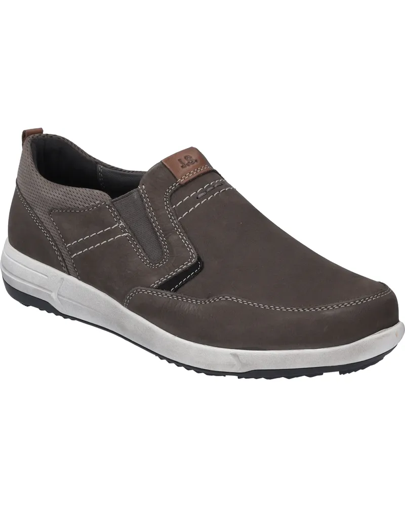 Josef Seibel Herren Slipper Enrico 04 in asphalt-kombi Grau