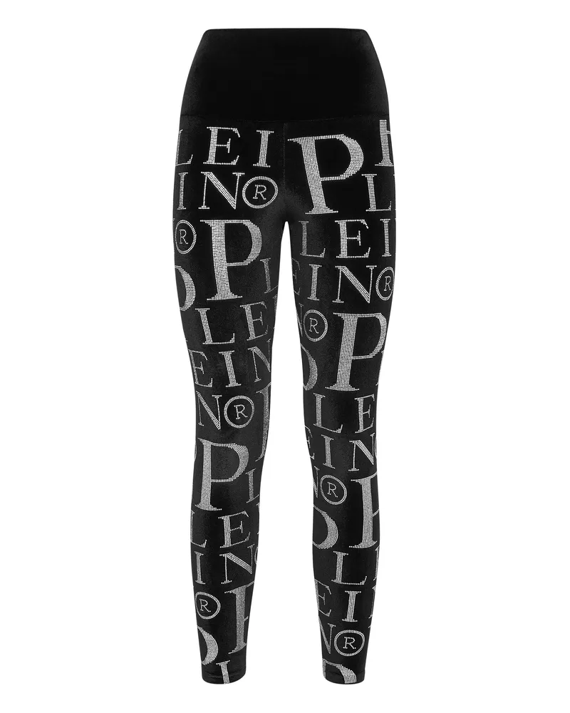 Philipp Plein Leggings Schwarz