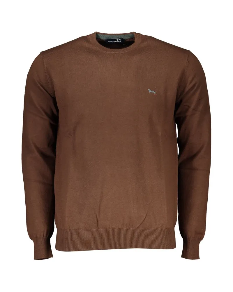 Harmont & Blaine Brauner Rundhalsausschnitt-Pullover Braun