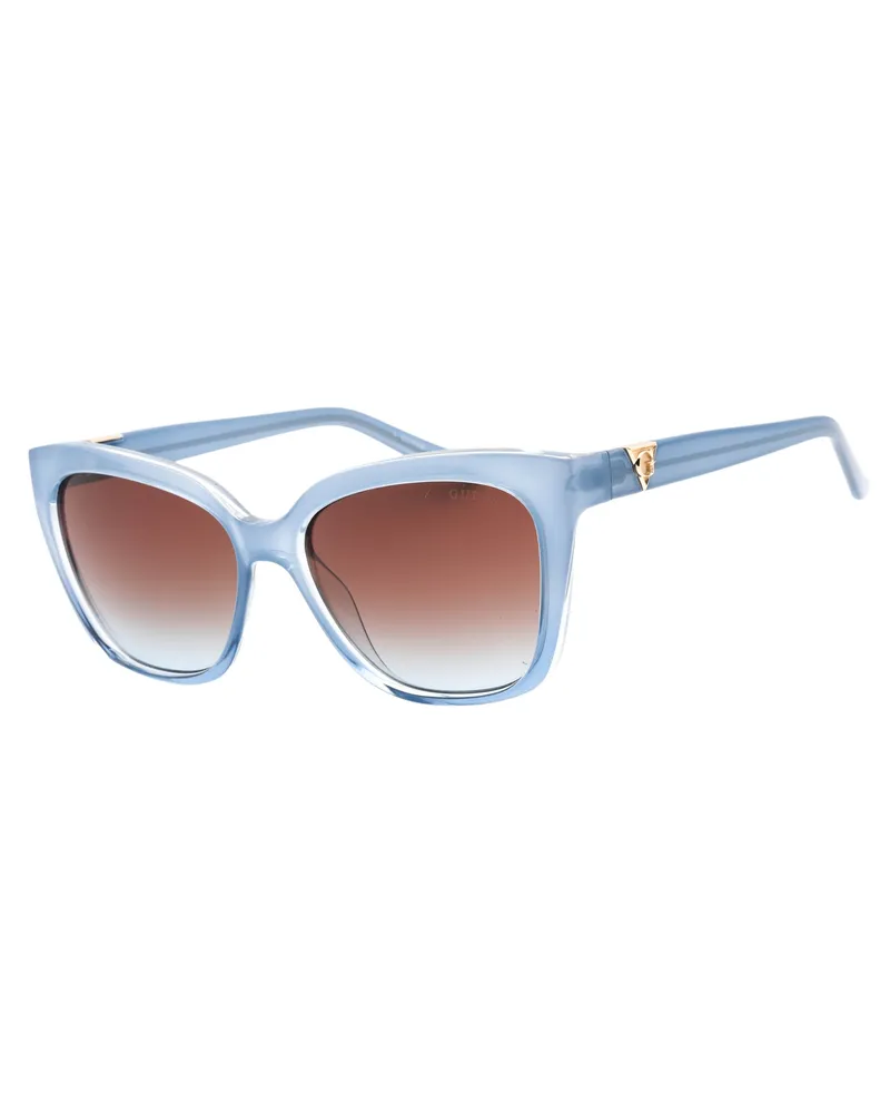 Guess Damen-Sonnenbrillen 53/23/145 mm Kunststoff Blau
