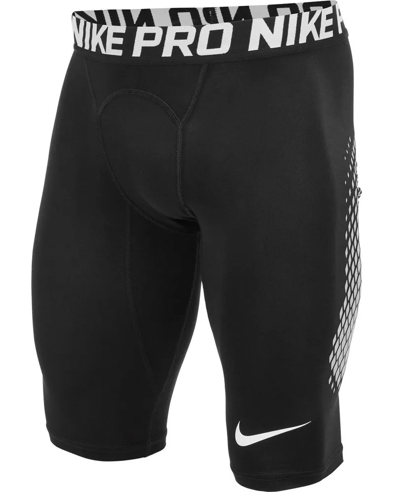 Nike Pro" Kompressions-Shorts für Herren, Training (Schwarz Schwarz