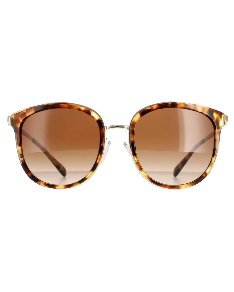 Michael Kors Rund Damen Jet Set Schildkröte Rauch Gradient Adrianna Hell MK1099B Braun