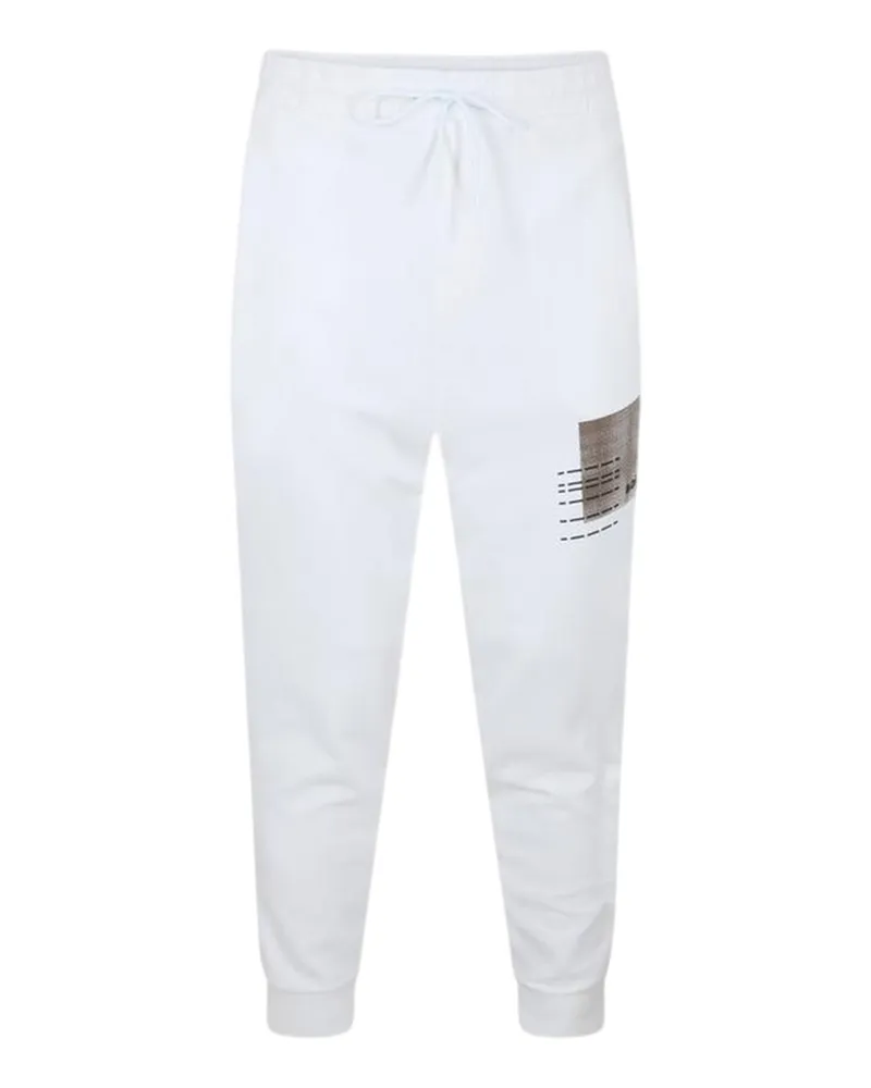 HUGO BOSS Hadiko" Jogginghosen für Herren/Damen Unisex (Weiß Weiß