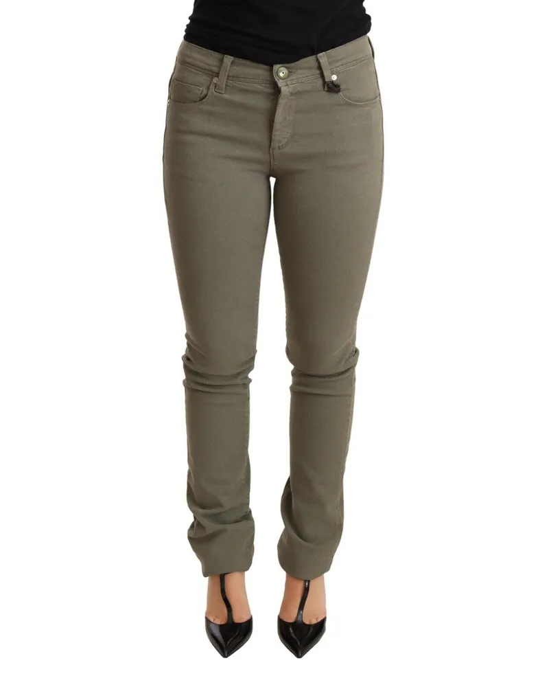Ermanno Scervino Baumwoll-Stretch-Jeans - Khaki Khaki