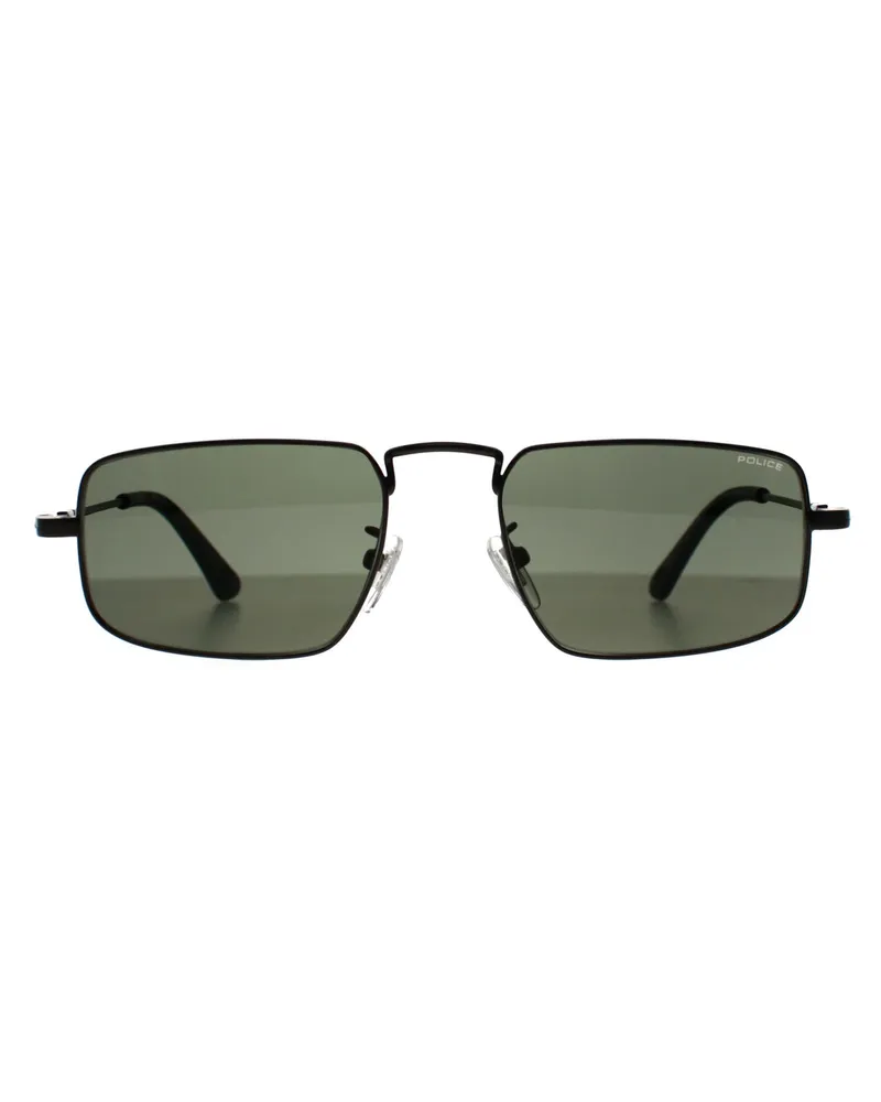Police Polizei SPLN31 Origins Lite 19 0627 matte Sonnenbrille in gunmetal grÃ¼n Grau