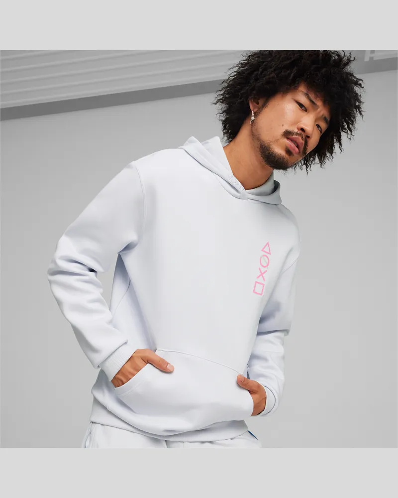 Puma x PLAYSTATION Herren Hoodie Grau
