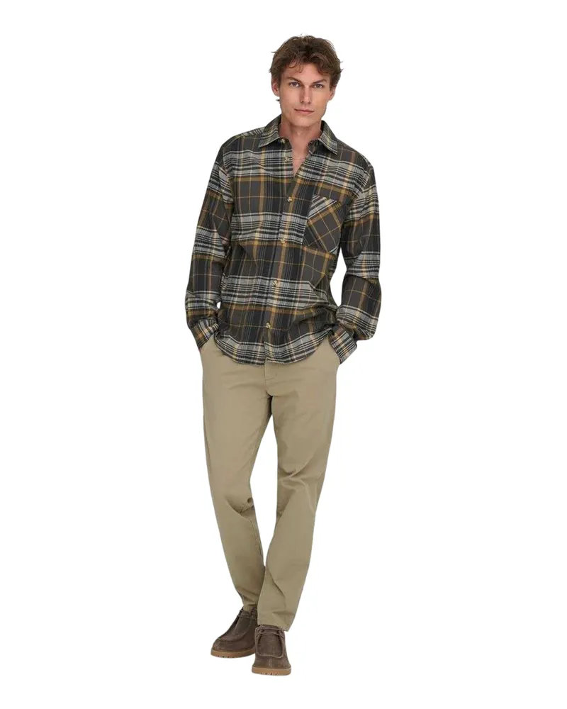 only Chino für Herren (Koriander Khaki