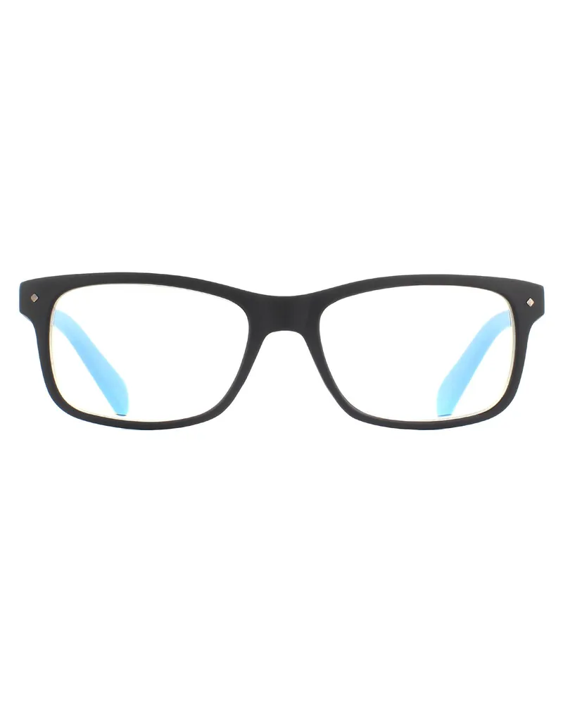 Polaroid Lesebrille 0023/R 807 Schwarz +1,0 Blaulichtfilter Schwarz