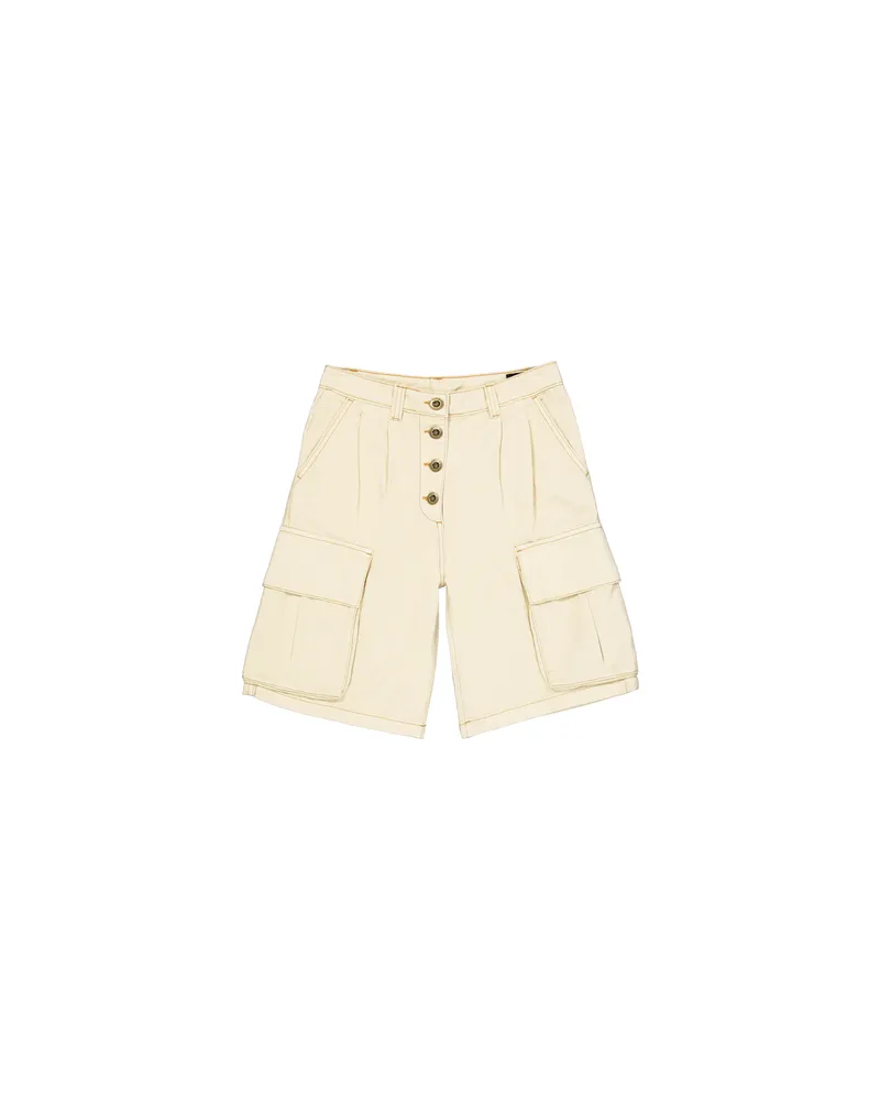 Alpha Industries Sailor-Cargo-Shorts für Frauen Weiß