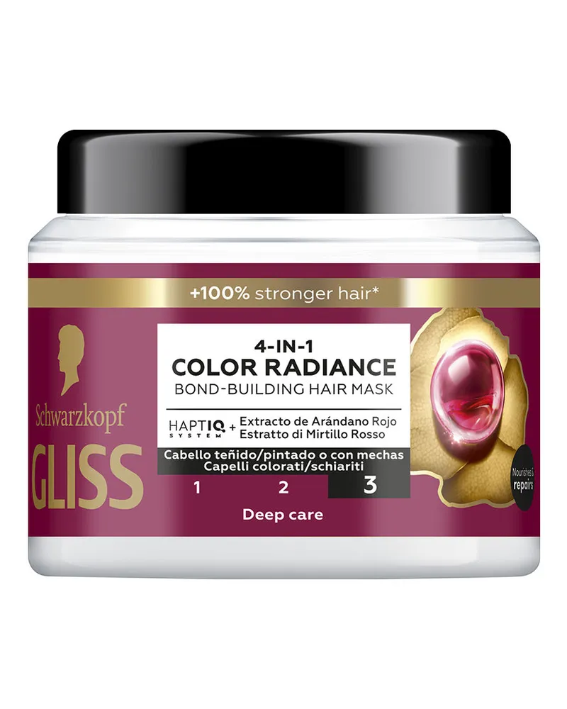 Schwarzkopf Gliss Color Perfector Maske 400 ml 