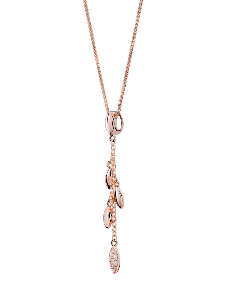 Orphelia Loana' Damen-Kette mit Anhänger aus 925er Sterlingsilber, Rosé, ZH-7505/RG Rosé