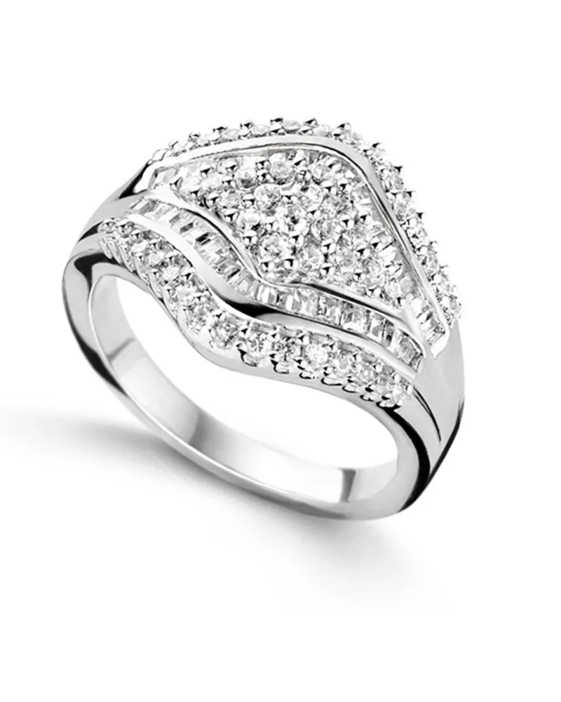 Orphelia Damen-Ring Sterling-Silber 925 – Silber R-3657 Silber