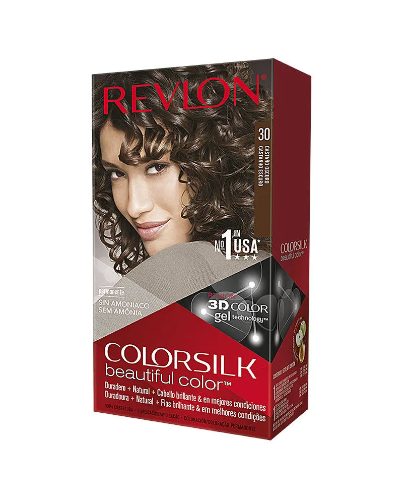 Revlon Colorsilk Tinte #30-castaño Oscuro 