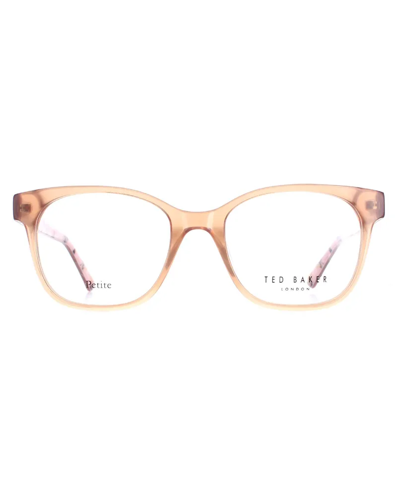 Ted Baker Square Damen Brille Mokka Braun