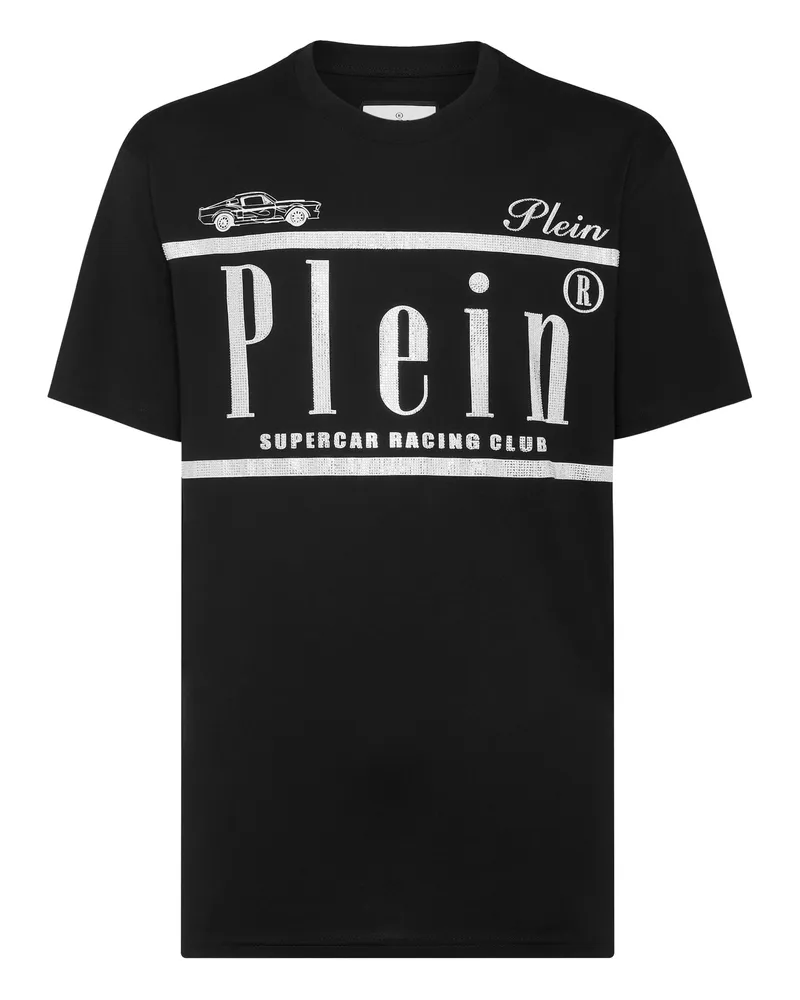 Philipp Plein T-Shirt Racing Schwarz