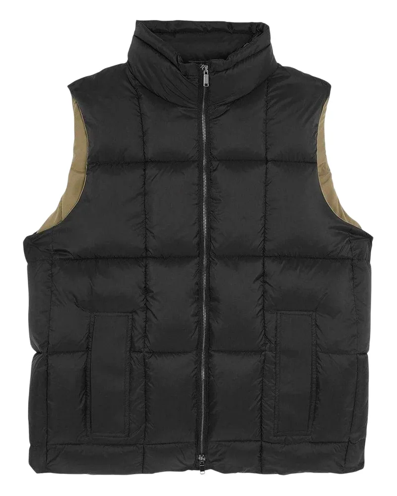 Lyle & Scott Cocoon" Weste für Herren, Logo (Lack Schwarz