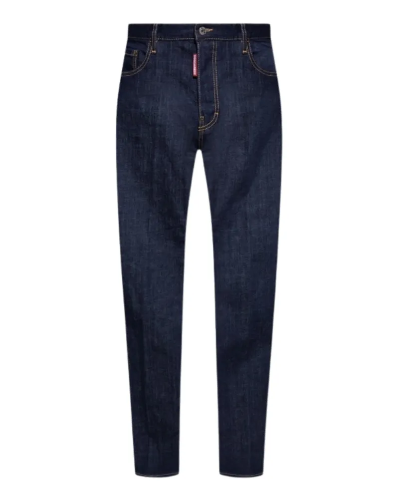 Dsquared2 Jeans Dunkelmarineblau Rinse Wash 642 Blau