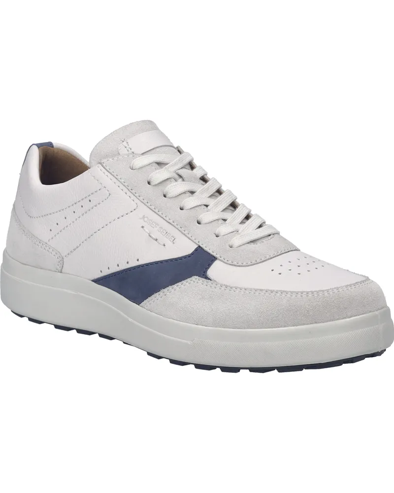 Josef Seibel Maddox 11 Herrensneaker - Weiß Weiß