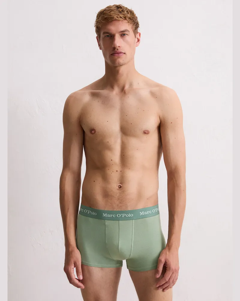 Marc O'Polo Retro Pants Trunk Essentials 3-Pack Grün