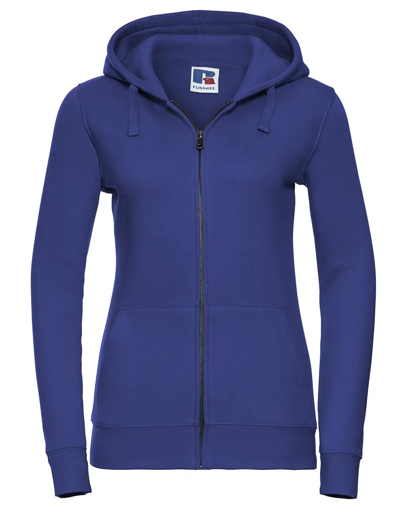Russell Athletic Russell - "Authentic" Hoodie mit durchgehendem Reißverschluss für Damen (Kräftiges Königsblau Marineblau