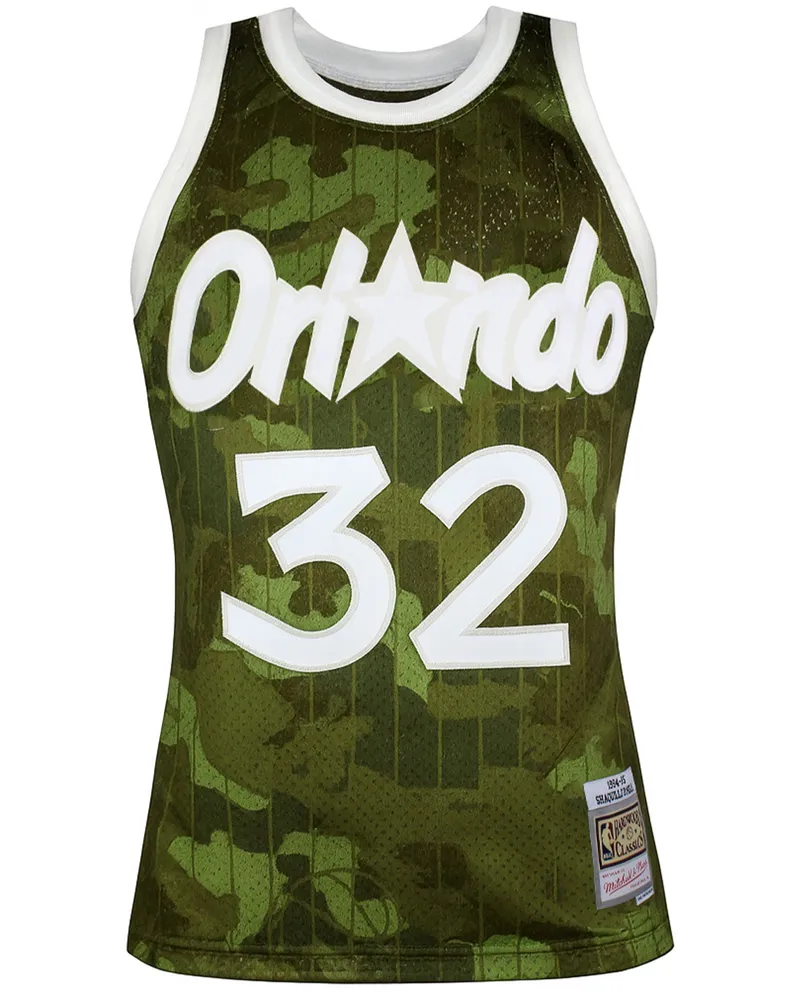 Mitchell & Ness NBA Orlando Magic 32 O'Neal Swingman Trikot Camouflage