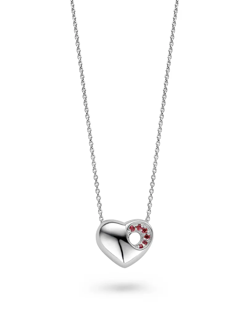 Orphelia Damen-Kette aus 925er Sterlingsilber mit Anhänger – Silber ZH-4668 Silber
