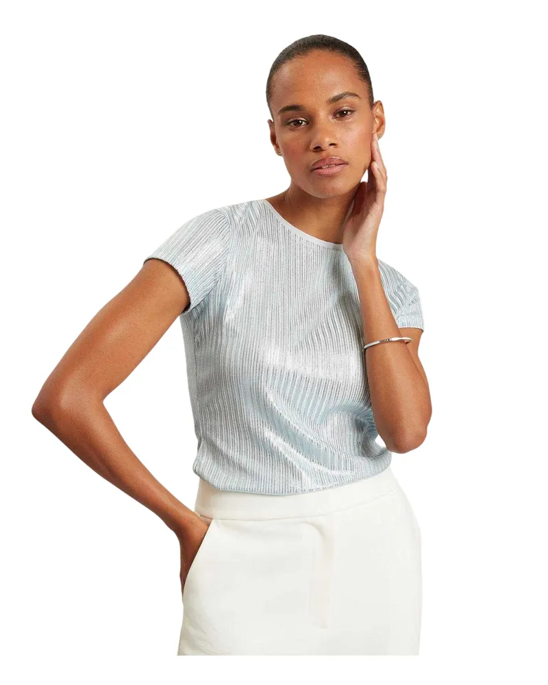 Ted Baker T-Shirt für Damen, Regulär (Hellblau Blau