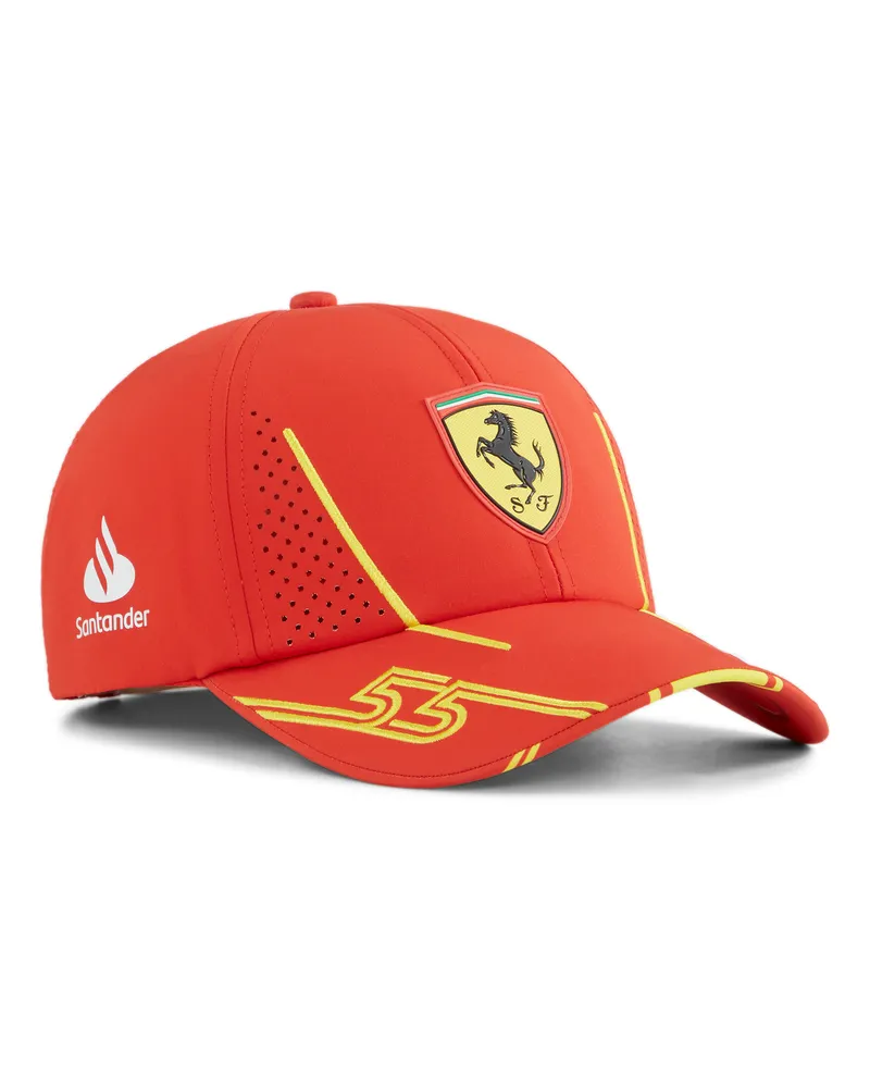 Puma Unisex Scuderia Ferrari Carlos Sainz Jr. Mütze Rot