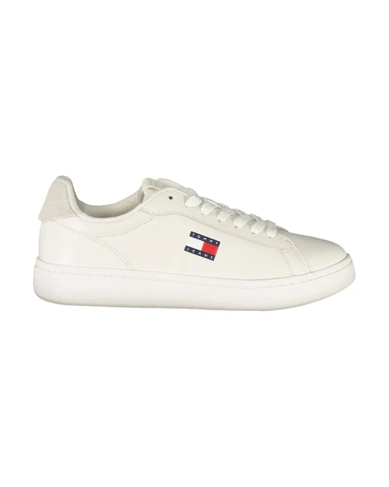 Tommy Hilfiger Bianco Polyurethan Damen-Sneaker - Weiß Weiß