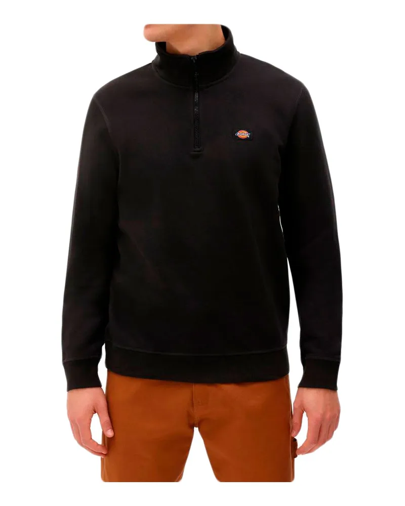 Dickies OAKPORT VIERTE-REISSVERSCHLUSS SCHWARZ Schwarz