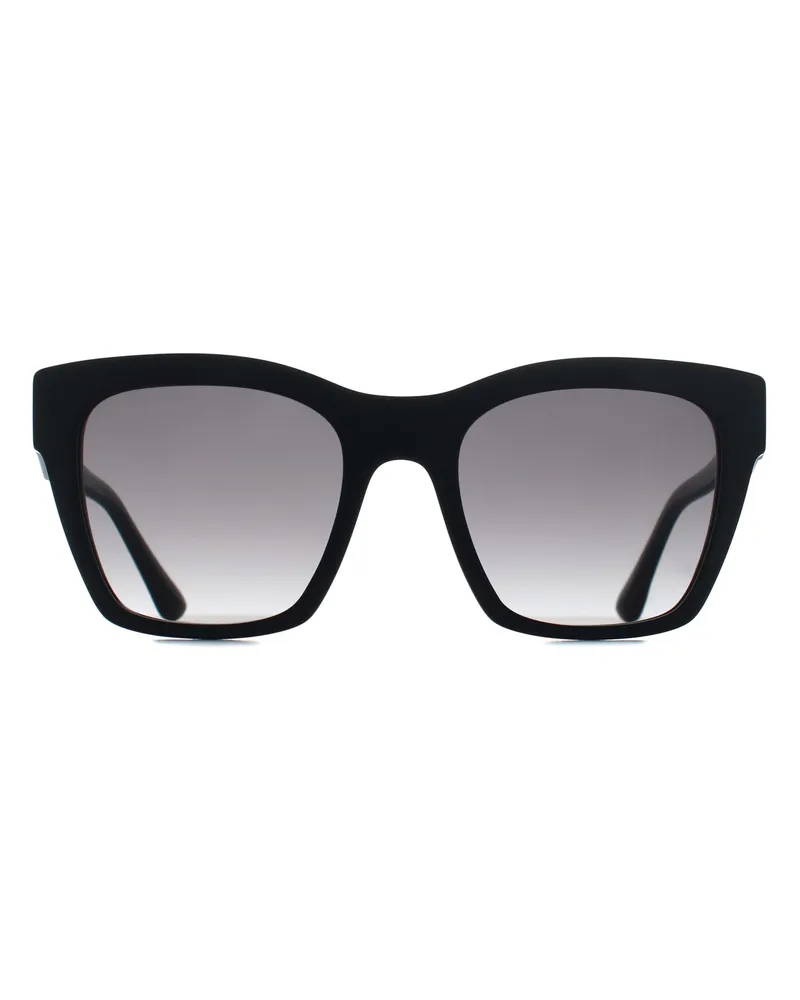 Dolce & Gabbana DG4384 501/8G schwarz grau Verlauf Sonnenbrille Schwarz