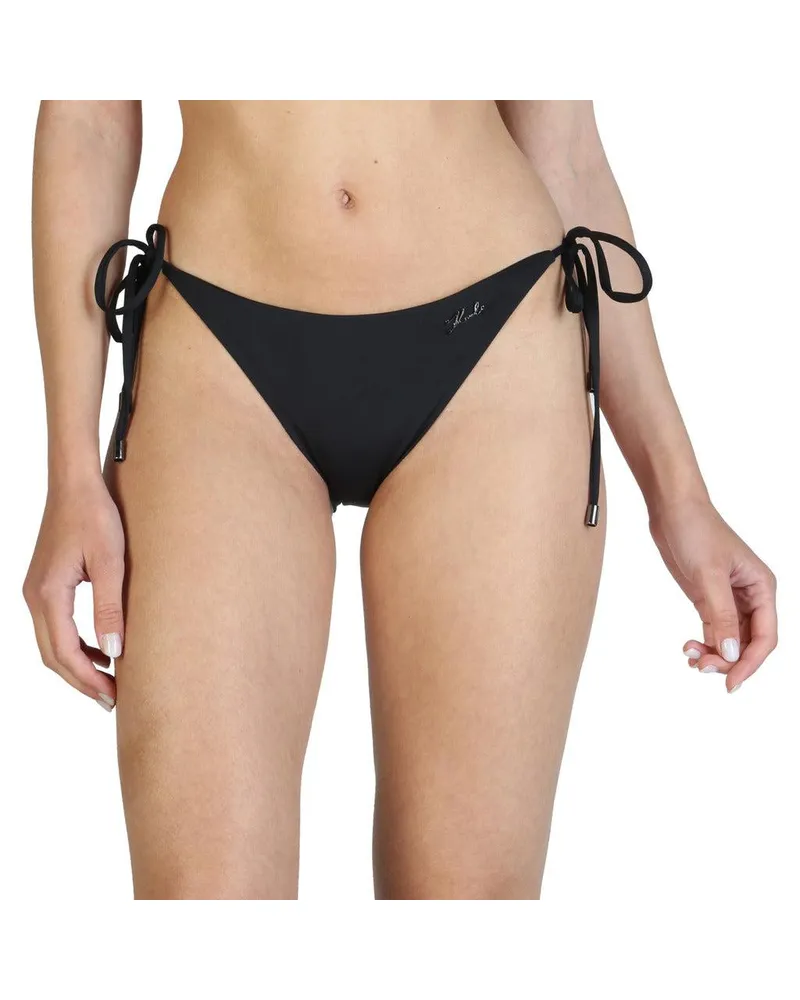 Karl Lagerfeld Damen Bikini-Hosen Schwarz Schwarz