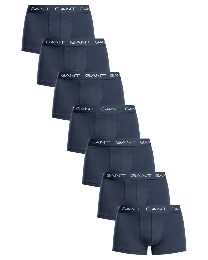Gant 7Er-Pack Unterhosen, Blau Blau