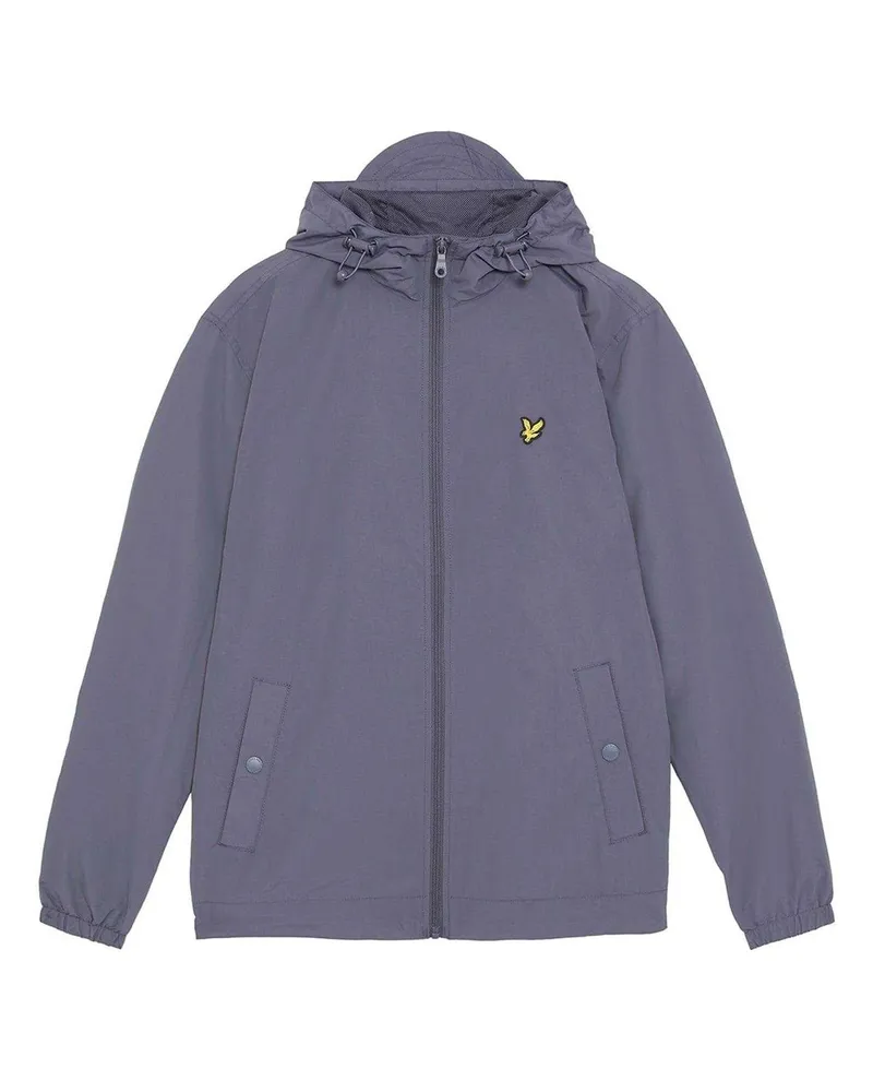 Lyle & Scott Kapuzenjacke für Herren, Durchgehender Reißverschluss (Graystone Hellgrau