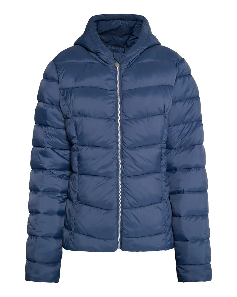 FAINA gesteppte Winterjacke Damen Marine Marineblau