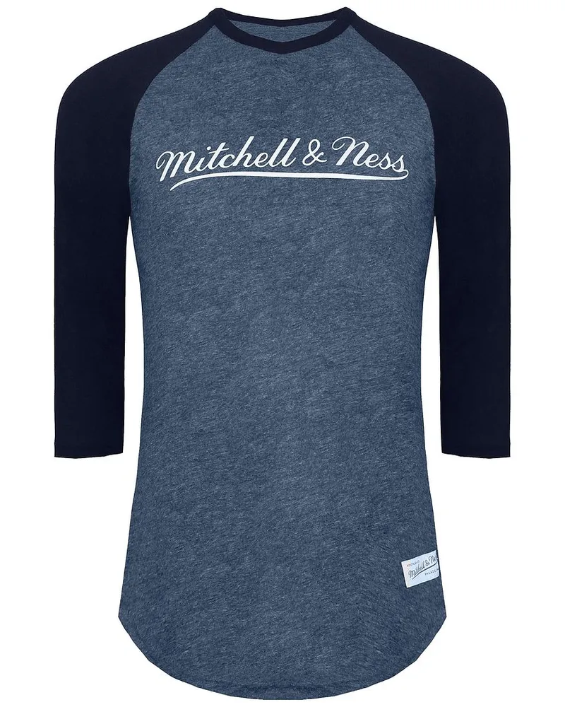 Mitchell & Ness Logo Herren Blue Top Marineblau