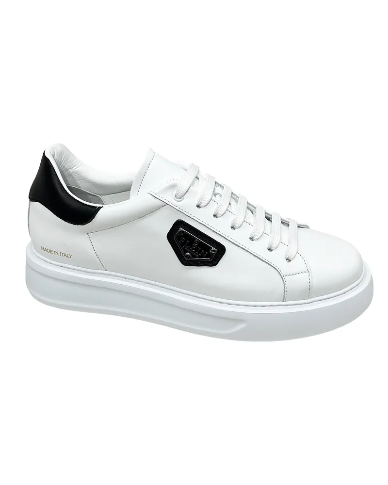 Philipp Plein Lo-Top Turnschuhe Titan Weiß