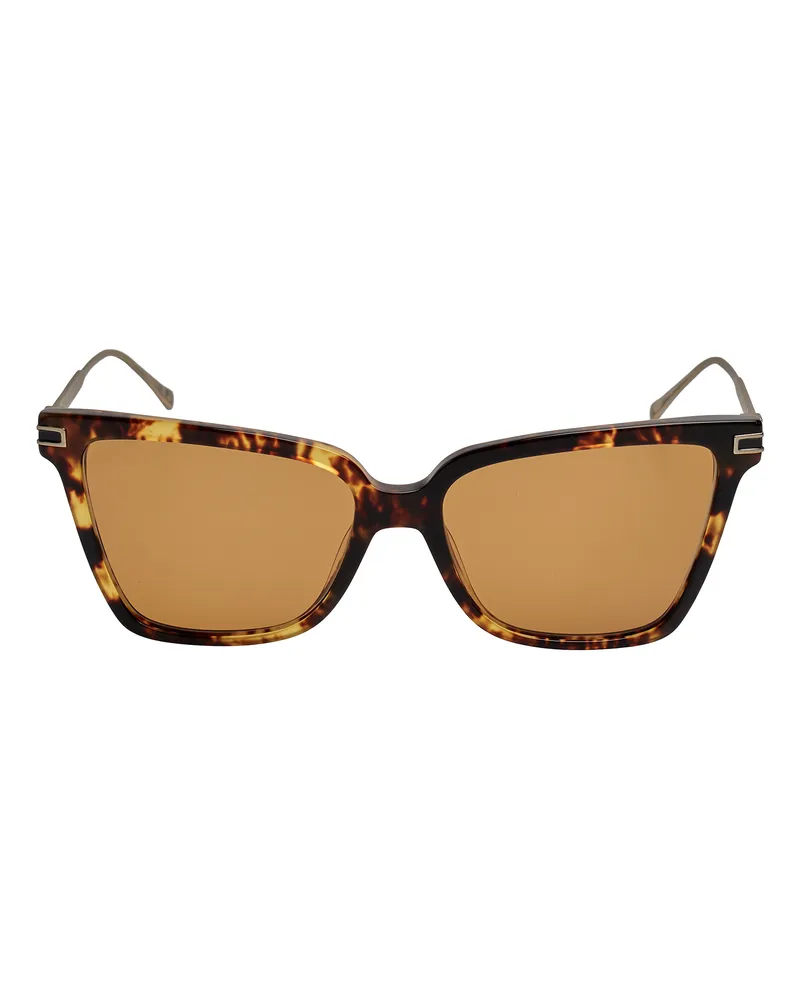 Ferragamo Quadratische Acetat-Sonnenbrille SF2036S - Braun Braun