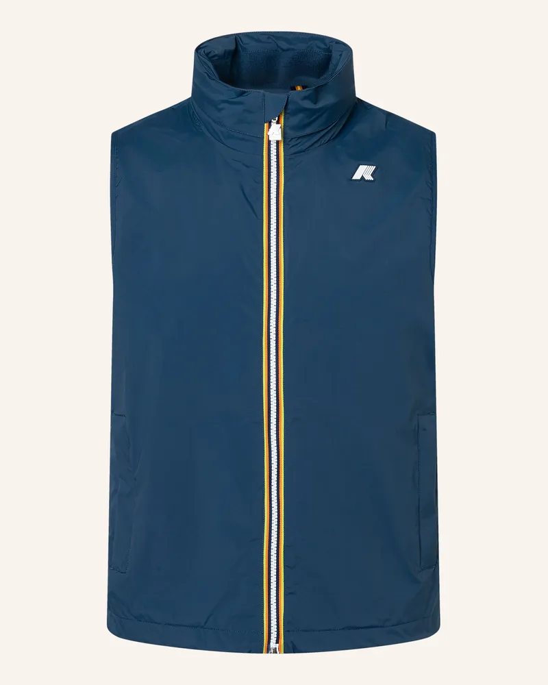 K-Way Funktionsweste VALEN STRETCH NYLON JERSEY Blau
