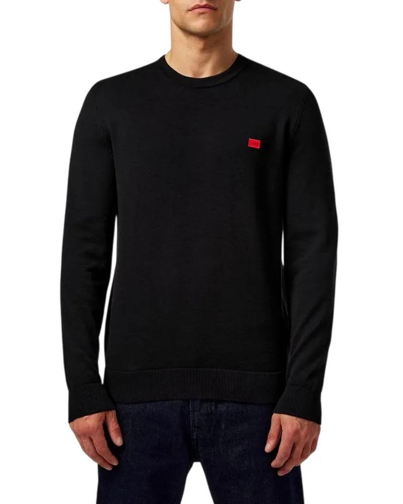 HUGO BOSS Cassius C" Pullover für Herren (Schwarz Schwarz