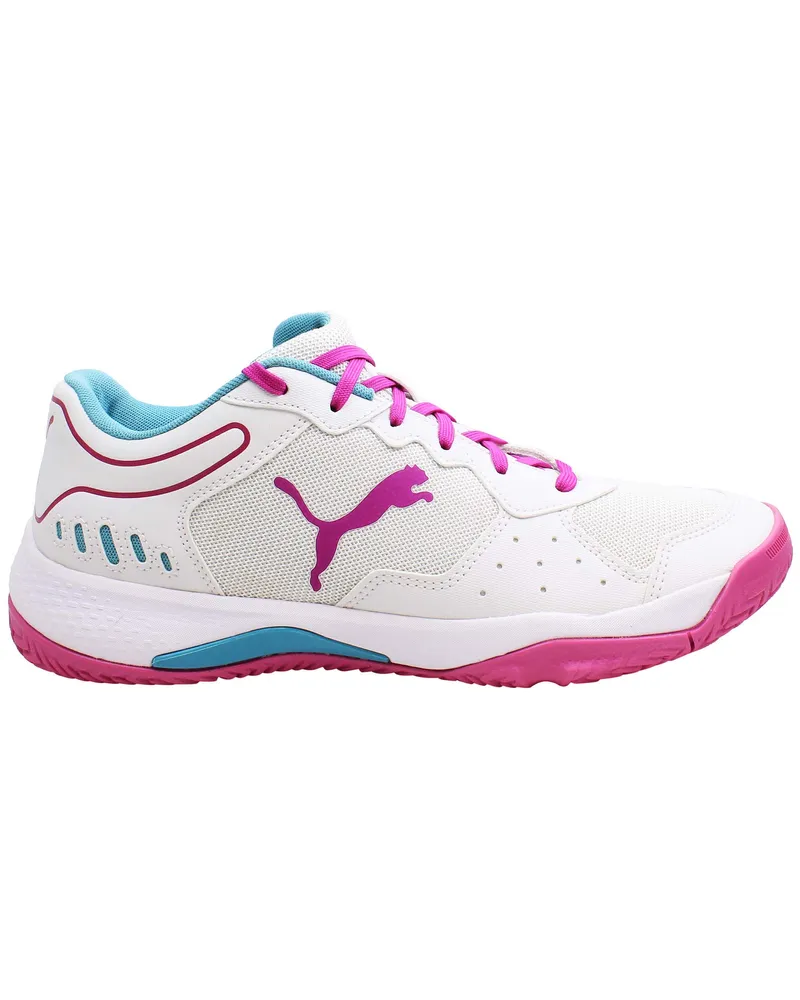 Puma Solarsmash RCT Damen Weiße Padelschuhe Weiß