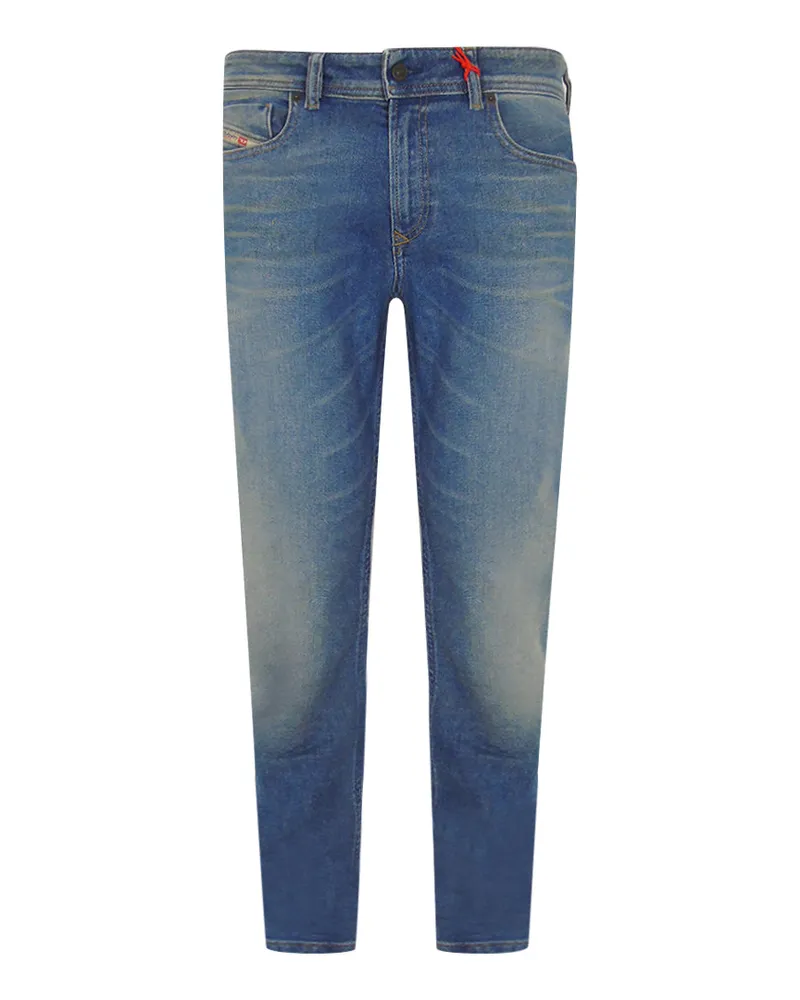Diesel 1979 Sleenker Blue Denim Jeans Blau