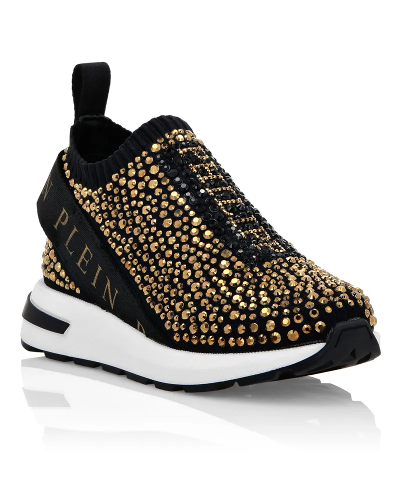 Philipp Plein Läufer Sneaker Schwarz