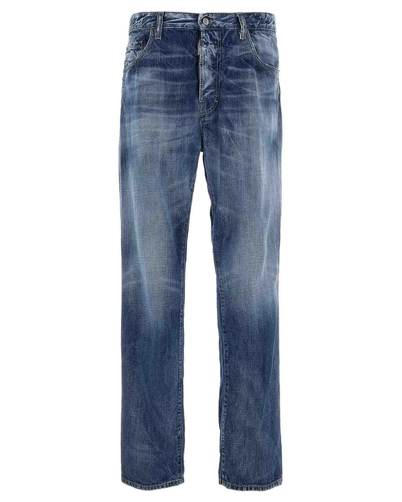 Dsquared2 Navy Blue Cool Guy Jeans Blau