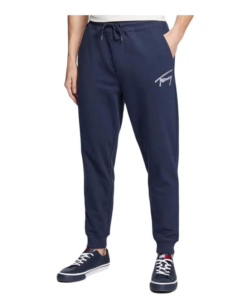 Tommy Hilfiger Jogging  Herren Signature Blau
